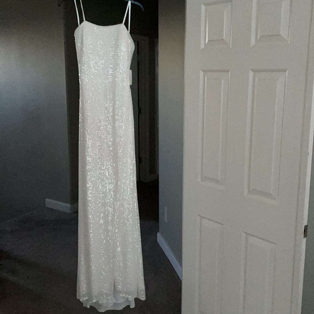 La Femme Sequin Dress